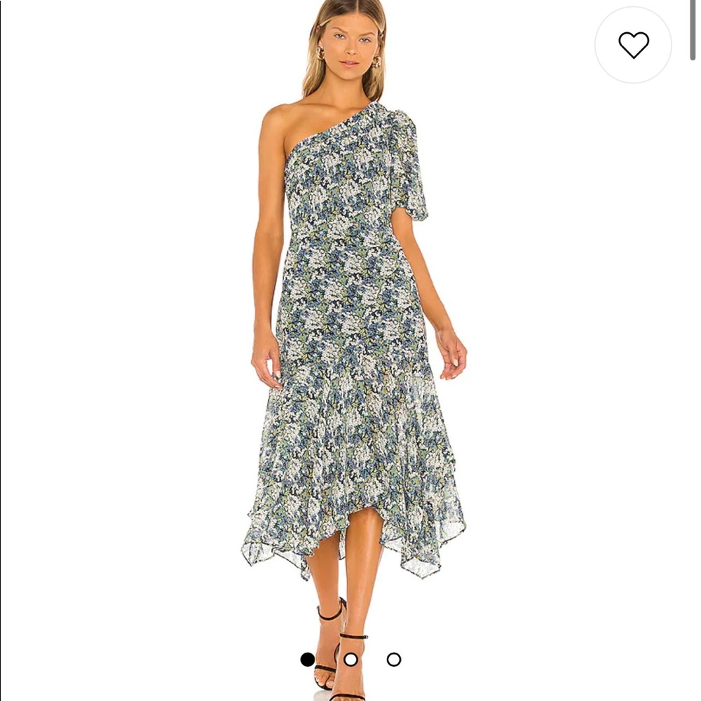 ASTR the label one shoulder Santorini dress. Size Large. Never worn